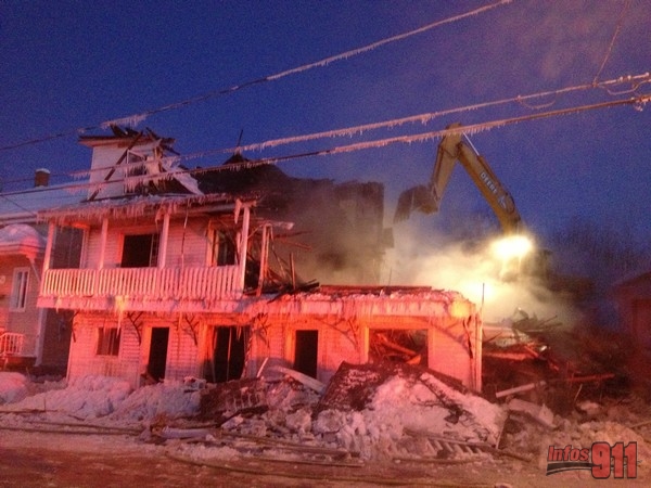 Incendie majeur Black Lake