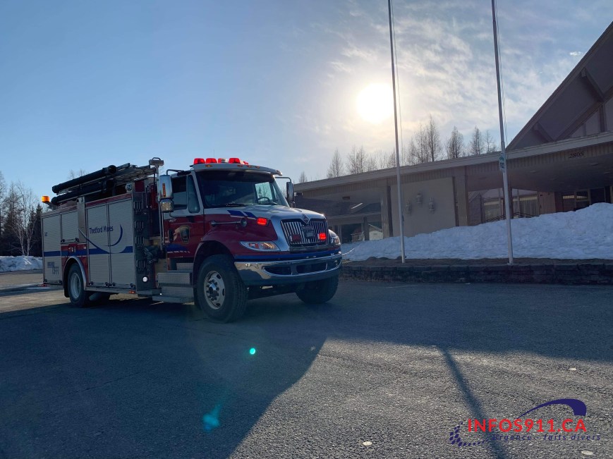 Alarme incendie à l&rsquo;Hotellerie Nouvel-Age de Thetford Mines