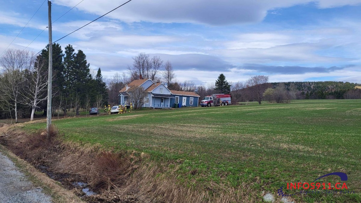 Incendie d’un garage à StAdrien d’Irlande